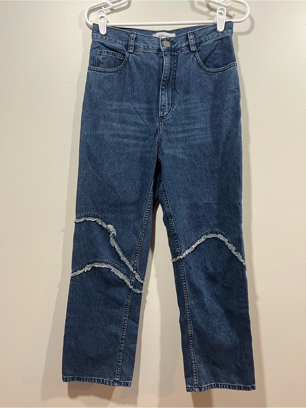 Rachel Comey Ticklers Dark Blue Straight Jeans Size 6